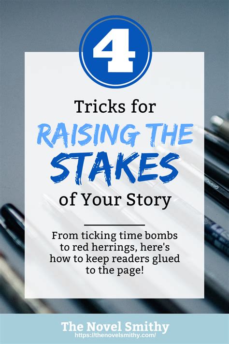 examples of stakes in a story|How to Raise the Stakes in a Story — and Instantly Make Your .